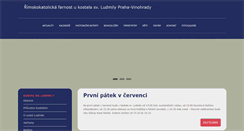 Desktop Screenshot of ludmilavinohrady.cz