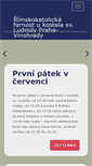 Mobile Screenshot of ludmilavinohrady.cz