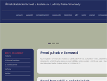 Tablet Screenshot of ludmilavinohrady.cz